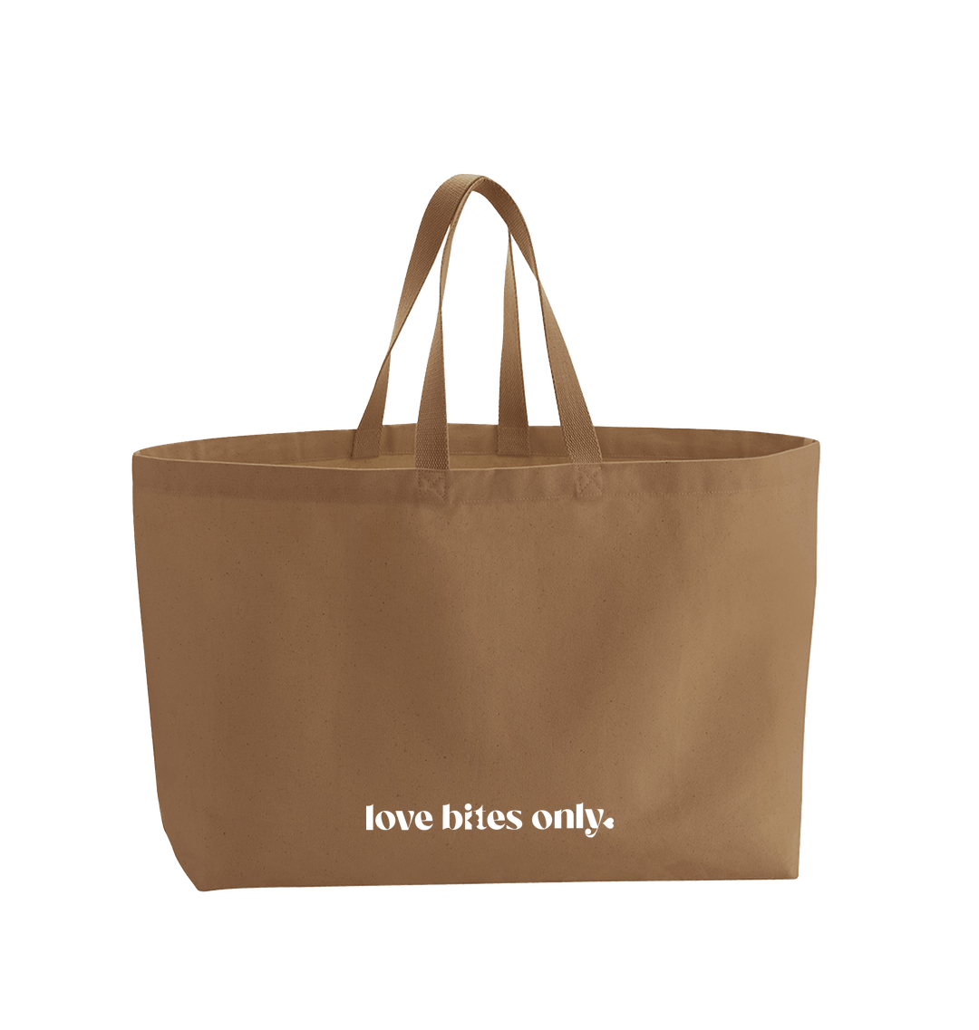 Caramel Printed Bag Back